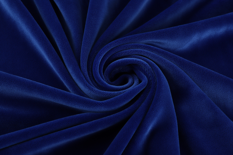 Односторонний материал - ткань Супер мягкий королевского синего цвета